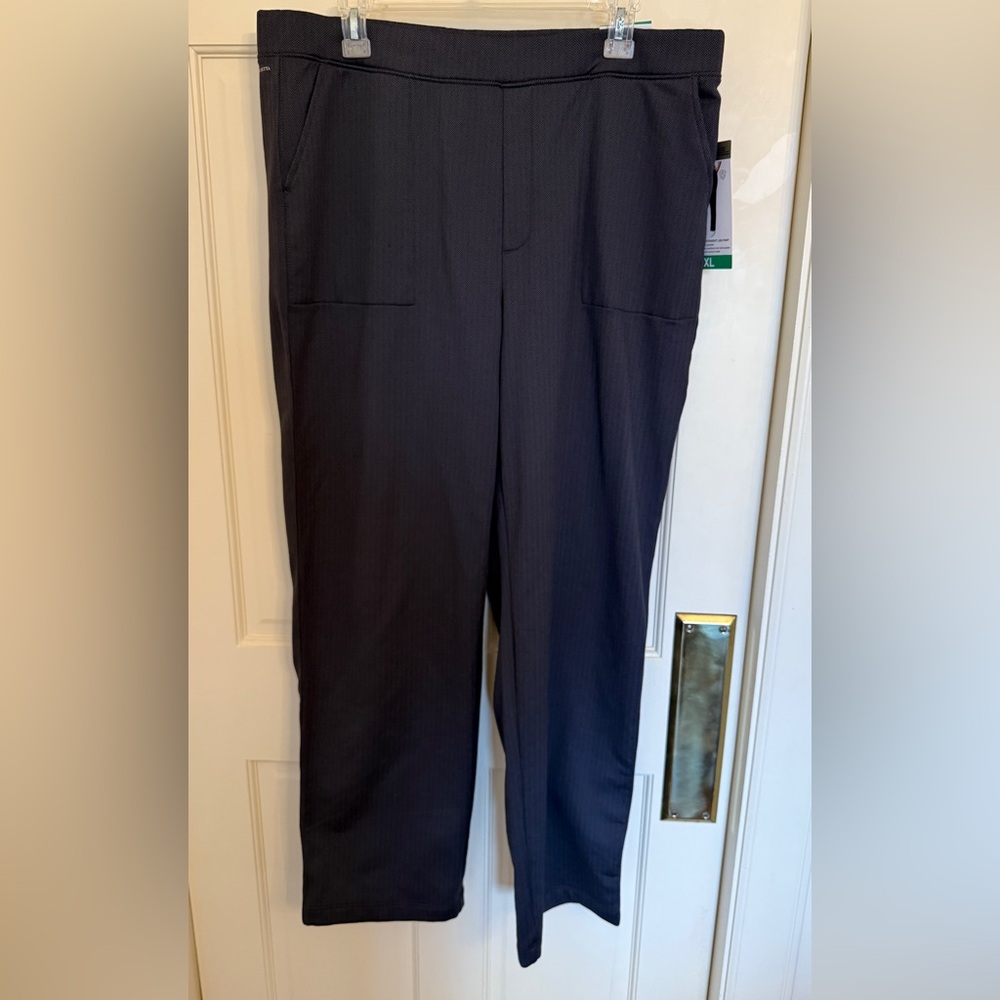 Mondetta Women's Charcoal Straight Leg Pants